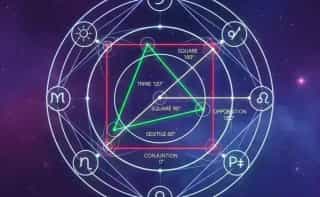 Astrological Aspects Explained: How Planets Communicate in Your Chart - Featured image